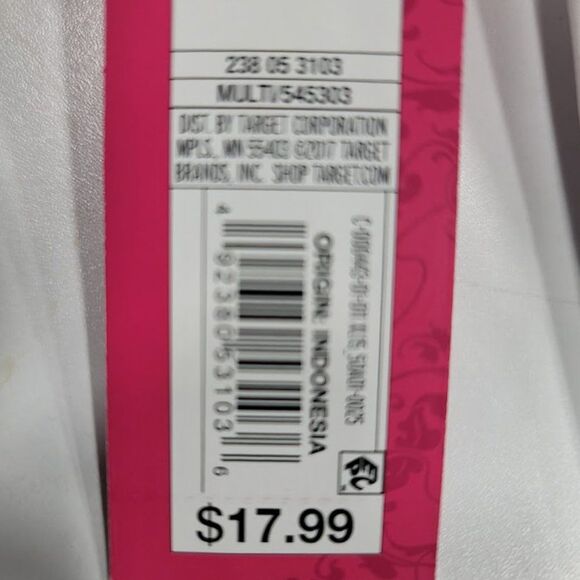 Xhilaration White Mesh Bralette Bikini Top - Picture 7 of 8